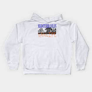 Mediterranean Vanlife Kids Hoodie